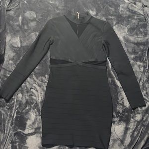 Bebe Black Bandage Dress